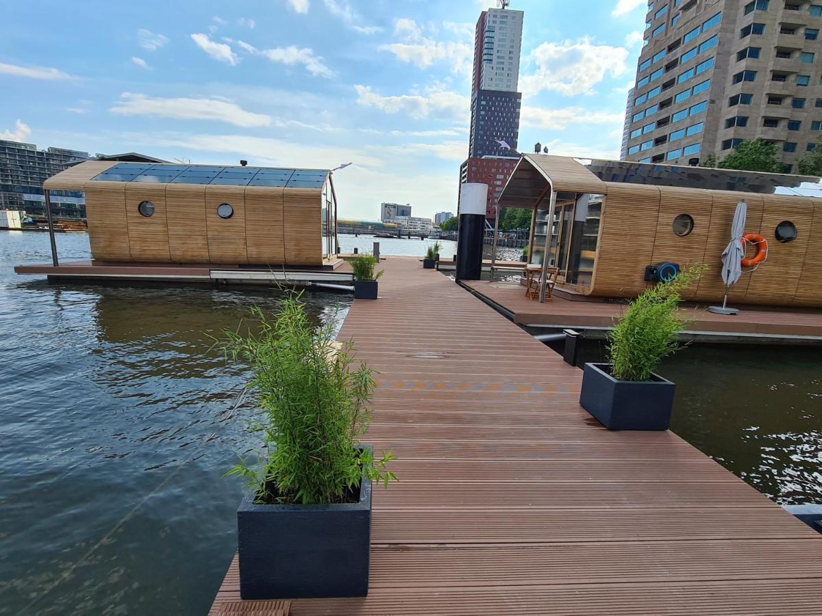 Wikkelboats At Floating Rotterdam Rijnhavenヴィラ エクステリア 写真