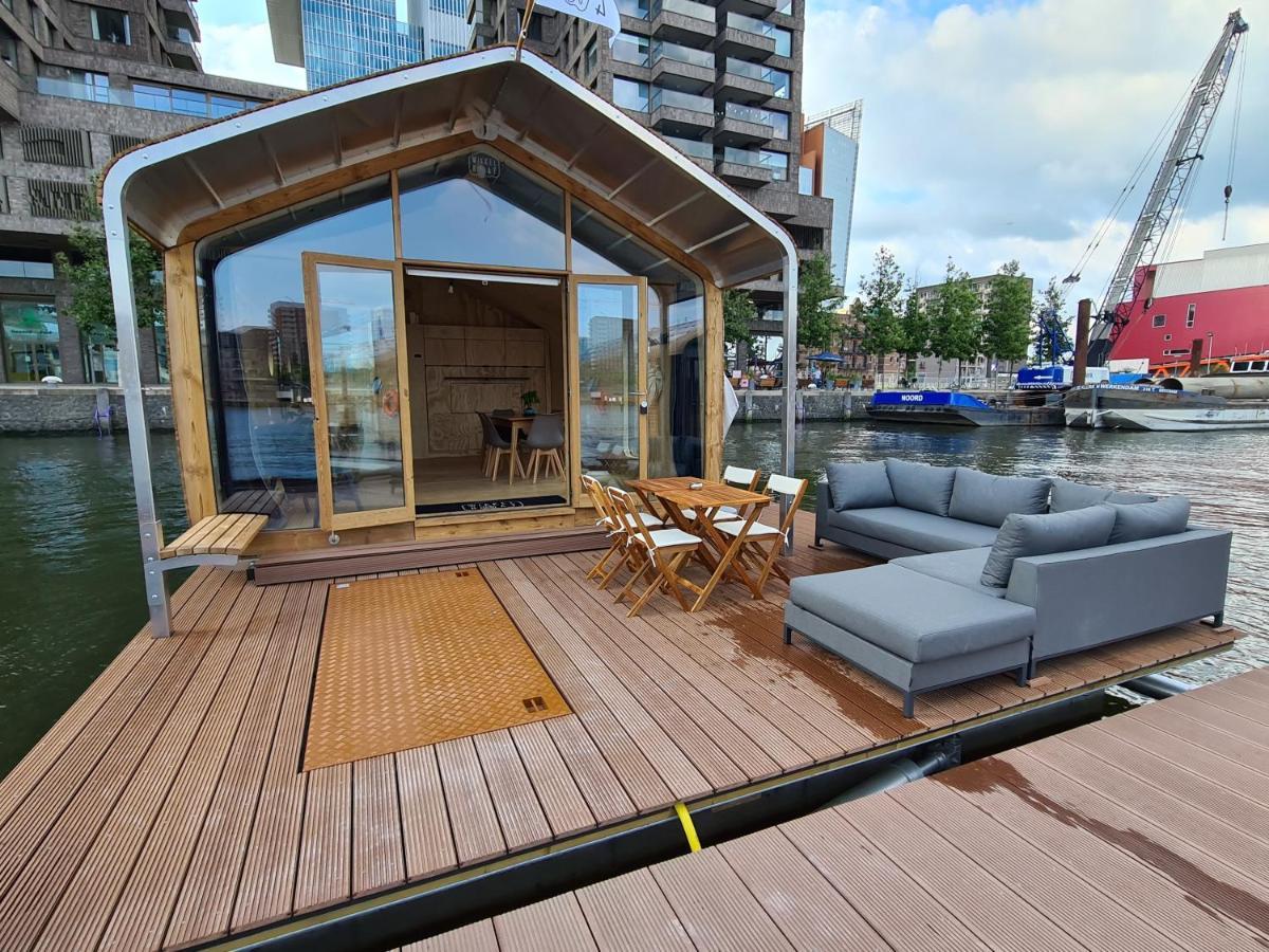 Wikkelboats At Floating Rotterdam Rijnhavenヴィラ エクステリア 写真