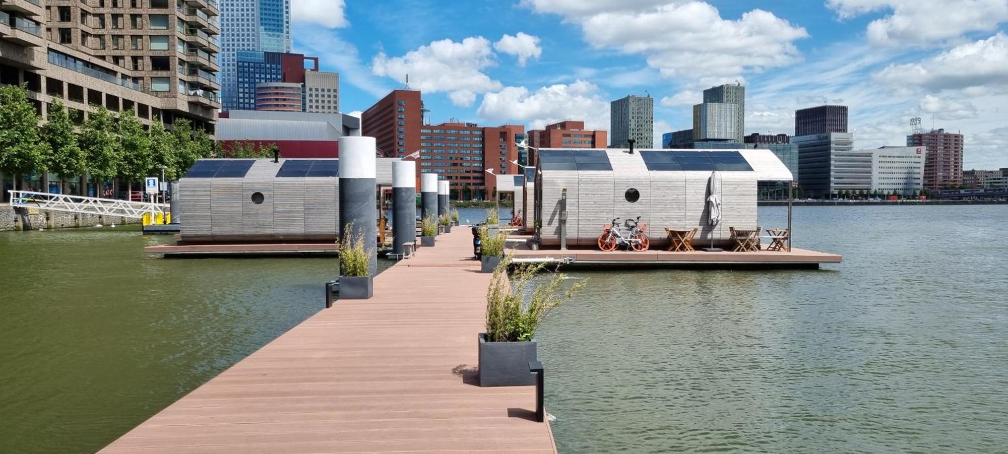 Wikkelboats At Floating Rotterdam Rijnhavenヴィラ エクステリア 写真