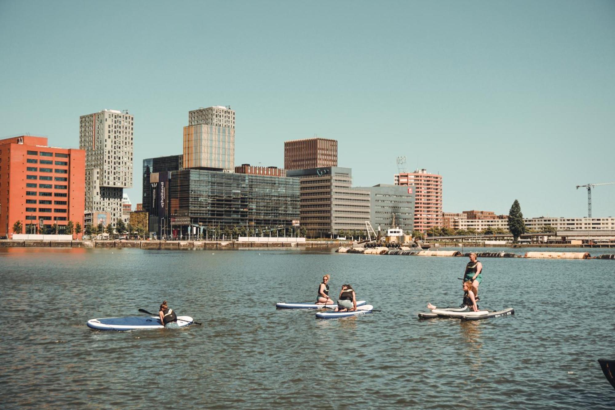 Wikkelboats At Floating Rotterdam Rijnhavenヴィラ エクステリア 写真