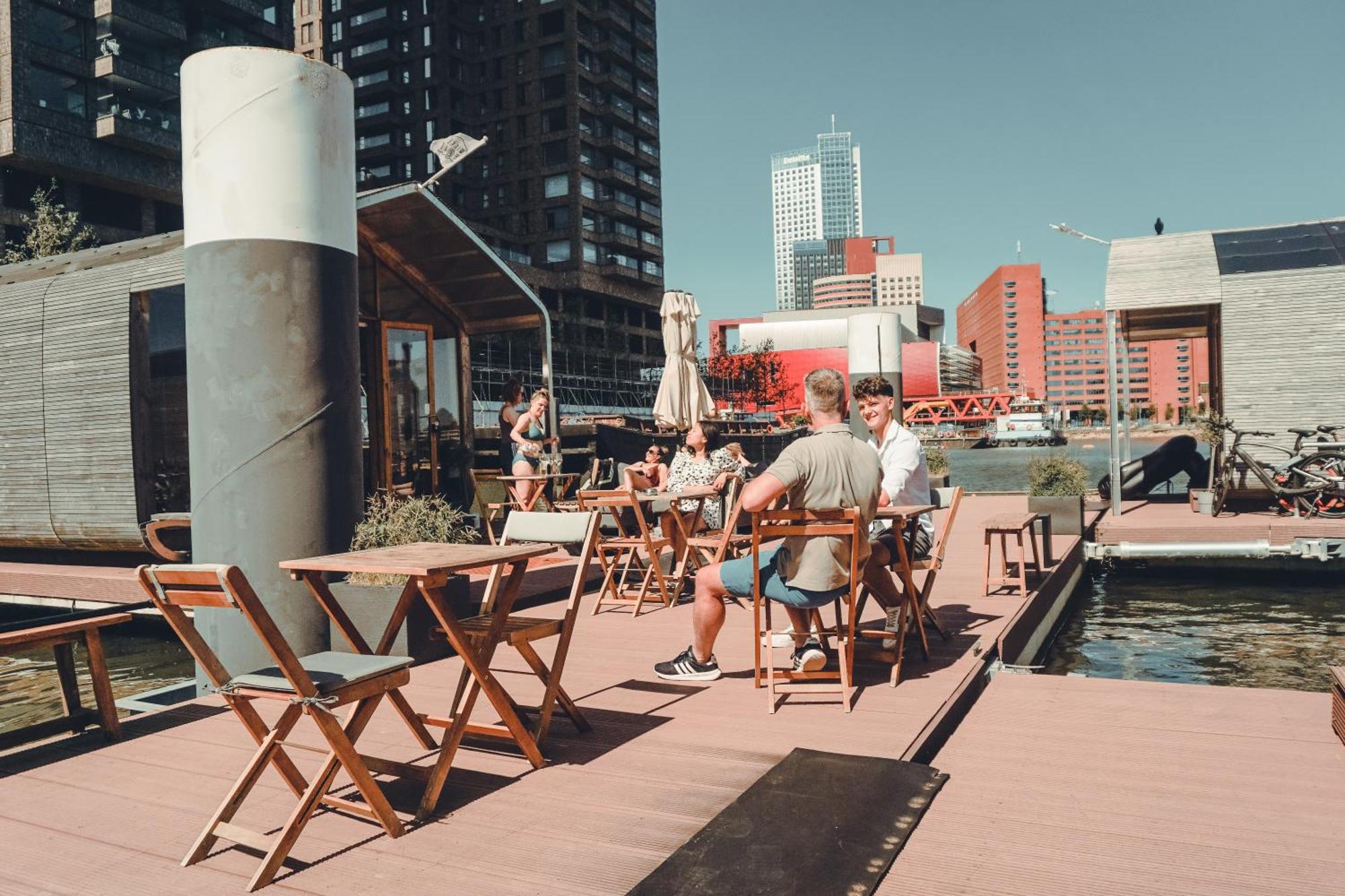 Wikkelboats At Floating Rotterdam Rijnhavenヴィラ エクステリア 写真