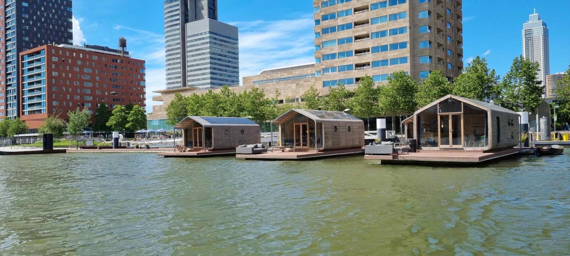 Wikkelboats At Floating Rotterdam Rijnhavenヴィラ エクステリア 写真
