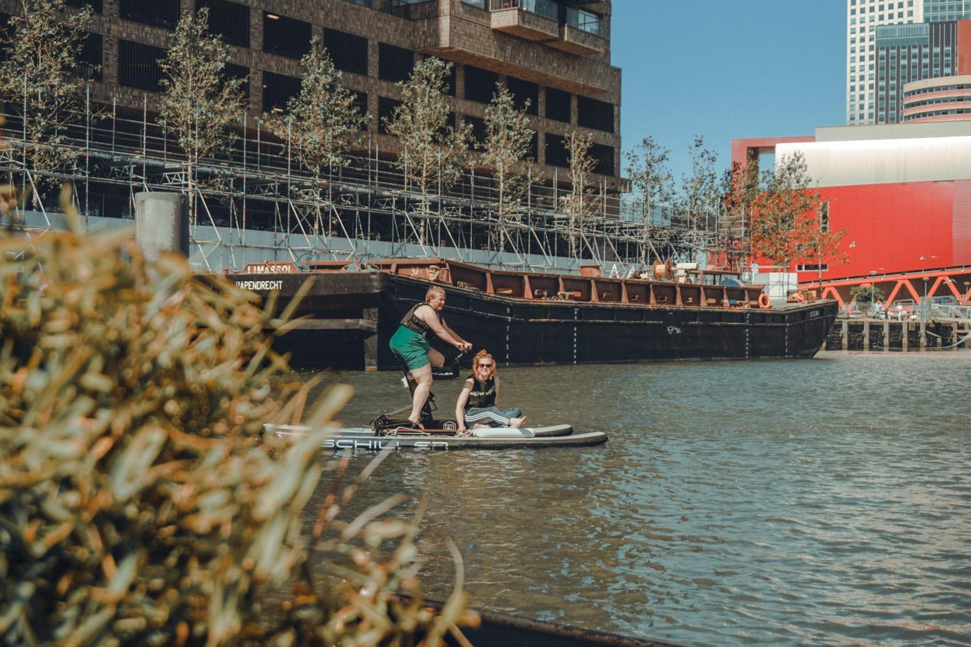 Wikkelboats At Floating Rotterdam Rijnhavenヴィラ エクステリア 写真