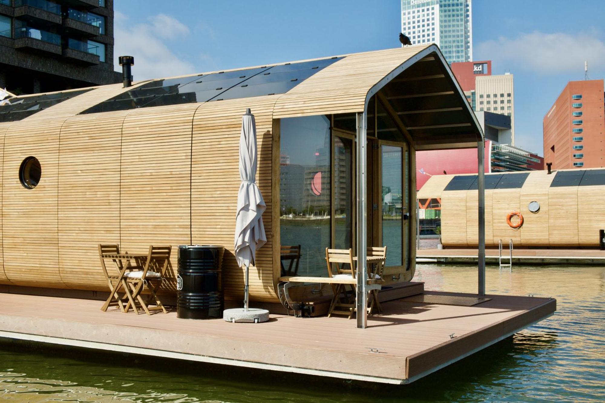 Wikkelboats At Floating Rotterdam Rijnhavenヴィラ エクステリア 写真